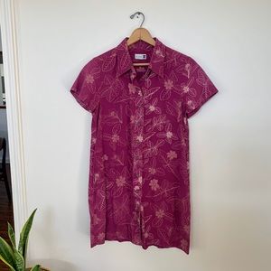 Sig Zane - Hilo Hawai’i button front dress